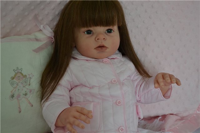 Годовалая девочка реборн Даниэлла от Ирины Свитиной