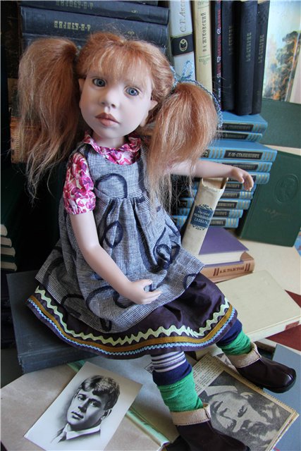 Мечтательница Trinette, коллекционная кукла Zwergnase (фото 3)