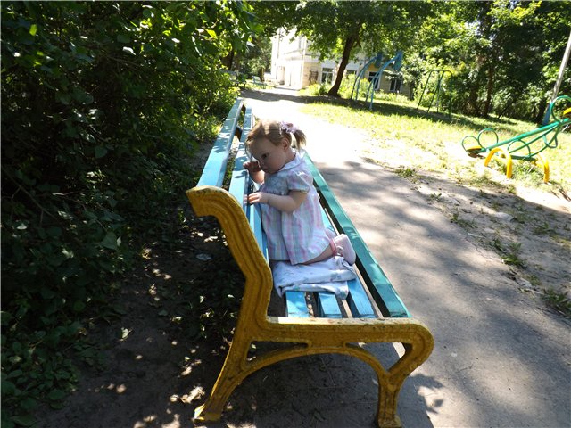 Летняя прогулка Танечки. Кукла реборн