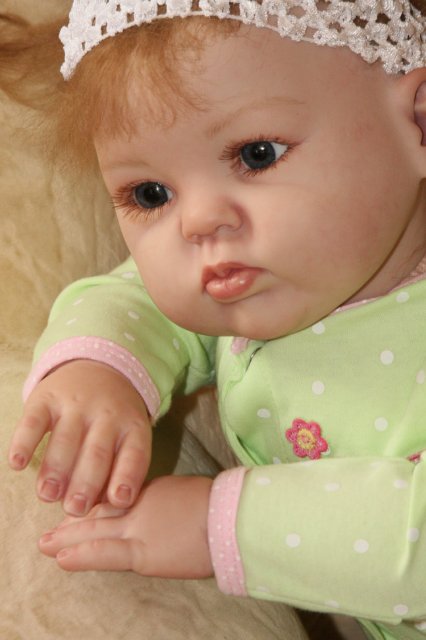 Пончик Люся - моя кукла реборн