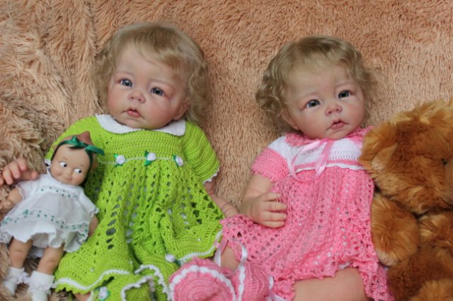 Кариша и Мариша. Куклы реборн из Каморки папы Карло (фото 4)