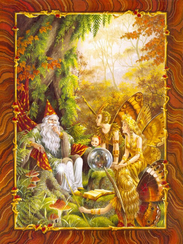 Мир эльфов и фей от Ширли Барбер (SHIRLEY BARBER)