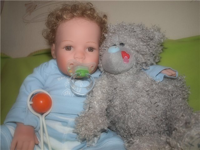 Маленький мальчик. Куколка от Lee Meddleton (фото 7)