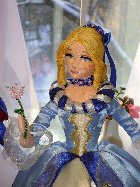 Текстильные куклы Ларисы Исаевой