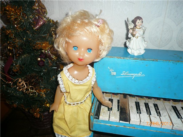 Кукла Света и Рождество — Советские винтажные куклы (СССР): Ленигрушка
