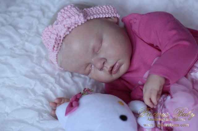 Маленькая снежинка! Кукла реборн Анастасии Бочковой (фото 7)