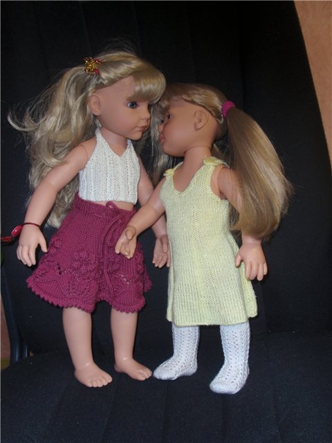 Босоножки на субботнике. Одежда для кукол Gotz