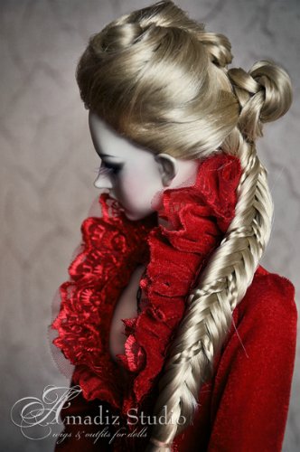 парики для кукол БЖД от: Amadiz Studio