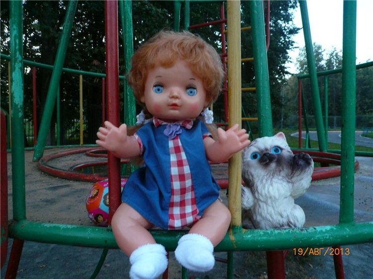 Анютка - наше винтажное солнышко! Кукла детства с "Кругозора"