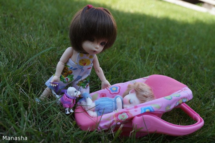 Майка - старшая сестра. Куклы БЖД