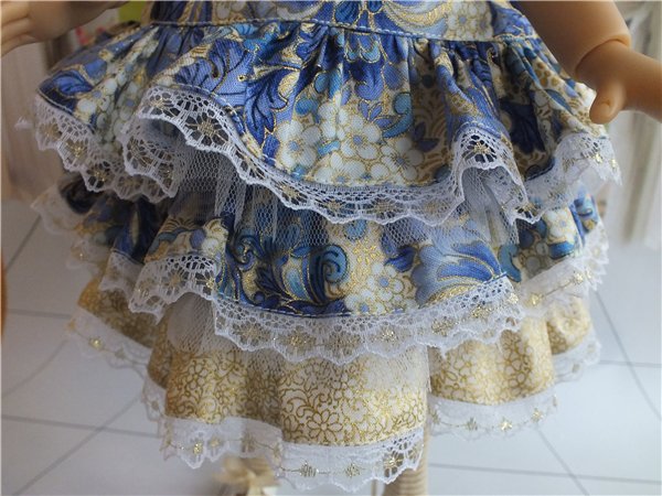 Девочка в лазури и золоте. Лайла от Kaye Wiggs (фото 3)