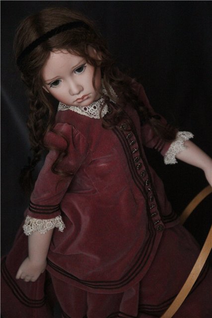 Фарфоровая кукла Белинда от Анджелы и Джона Баркер