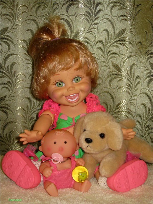 Натали - сладкая ягодка! Кукла Galoob Baby Face