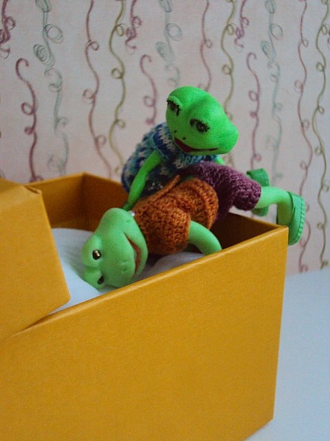 А мы не ждали, не гадали... Или наш новый житель от Pipos, лягушонок Trudy | Бэйбики А мы не ждали, не гадали... Или наш новый житель от Pipos, лягушонок Trudy (фото 6)