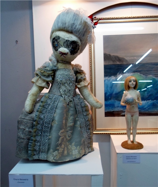 Выставка кукол "Весенний бал" на Ветошном 2014