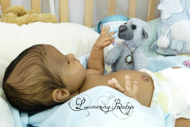 Ах,эти волосики! Прототип Паулино. Скульптор Ирис Клемент