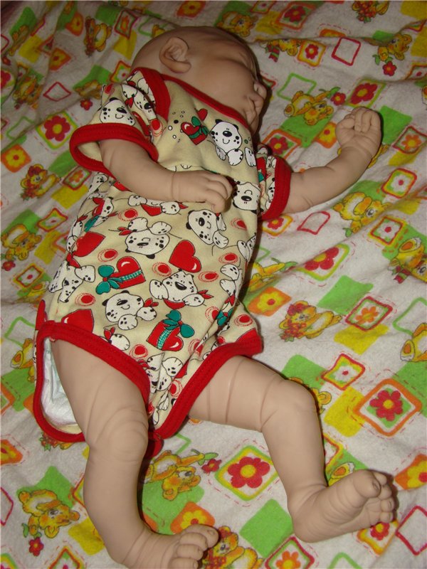 Силиконовая малышка - Процесс работы от Кондрашовой Ирины (фото 4)