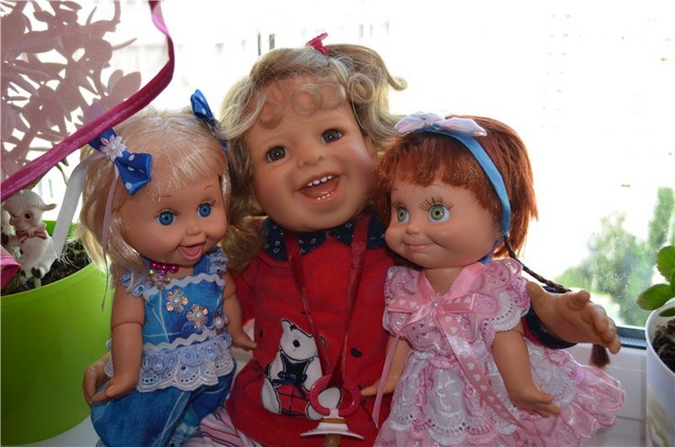 Не куколки, а цветочки | Бэйбики Не куколки, а цветочки — Куклы Galoob Baby Face (Фейсинки): винтаж 90