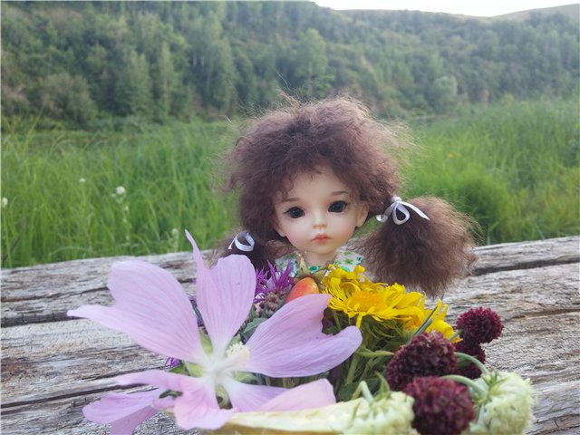 Однажды летним жарким днем.... Как Ева к конкурсу готовилась