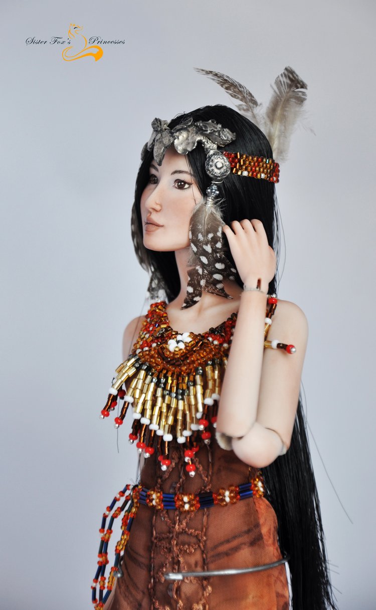 Фарфоровая шарнирная кукла Нейсаллари от SisterFox | Бэйбики Фарфоровая шарнирная кукла Нейсаллари от SisterFox (фото 8)