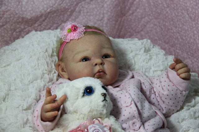 Пышка Пэрис. Куколка реборн Виктории Вишни