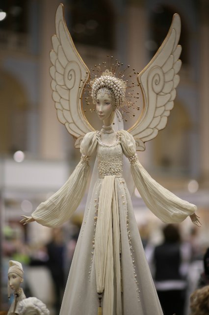 Великолепие выставки "Искусство Куклы" 11 декабря 2015 г