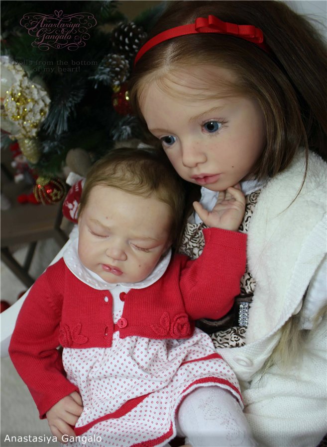 Мой прототип Josie Leigh, Джози Лью. Кукла реборн Анастасии Гангало
