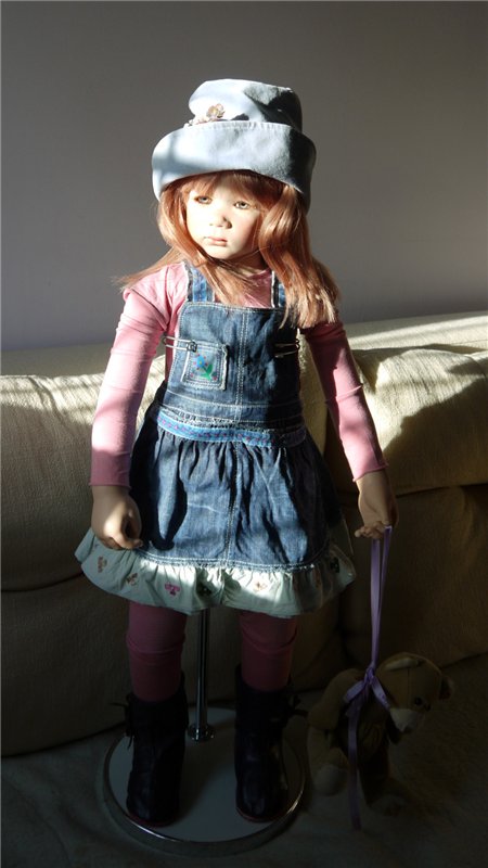 Рыженький лисёнок Лиззи Lizzie от Annette Himstedt (фото 9)