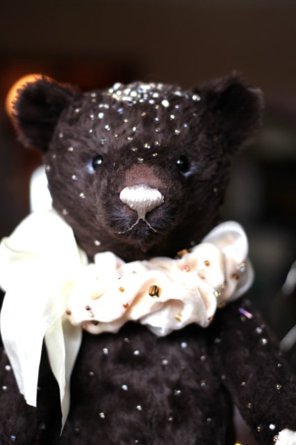 Мишки тедди День и Ночь. Авторские игрушки Татьяны Матляк (фото 5)