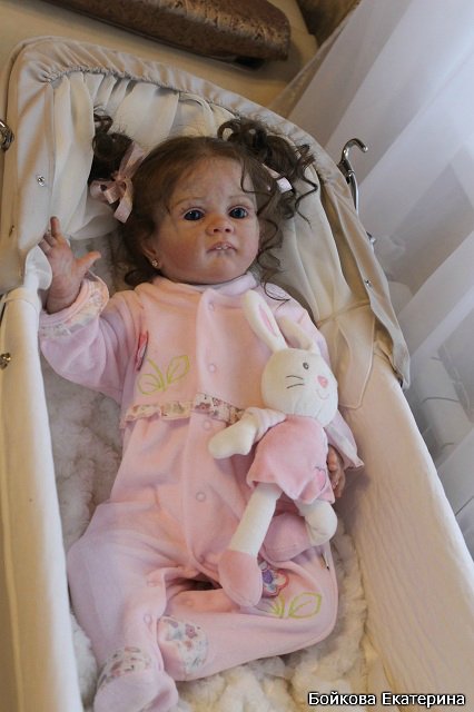 Кукла реборн Frida от Karola Wegerich в моём исполнении