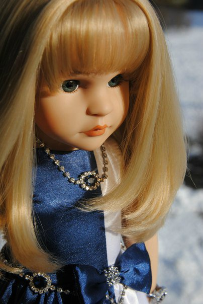 Мой мечтательный ангелочек. Жизель II 2005г от Gotz & Steiff (фото 9)