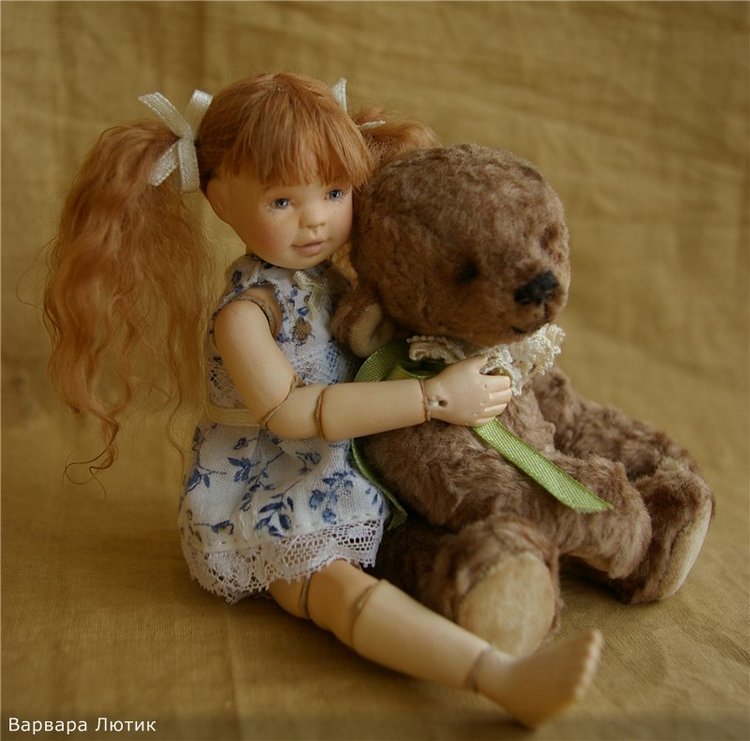 Проба пера. Шарнирная кукла