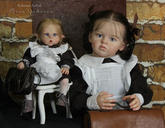Первоклашка. Часть вторая. Куклы реборн Елены Ядриной