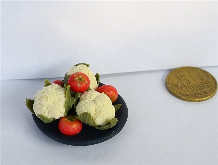 Кукольная еда - миниатюра для кукол