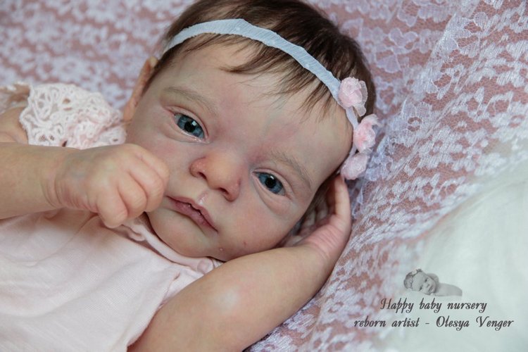 Моя Кирочка. Ненаглядная моя крошечка. Кукла реборн Олеси Венгер
