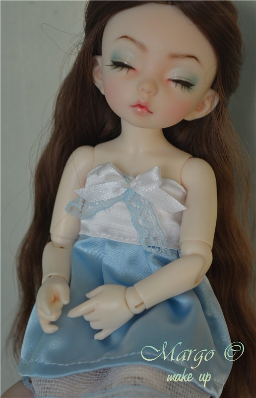 Мейк-ап на спящем фейсплейте LittleFee Ante от Fairyland (NS)