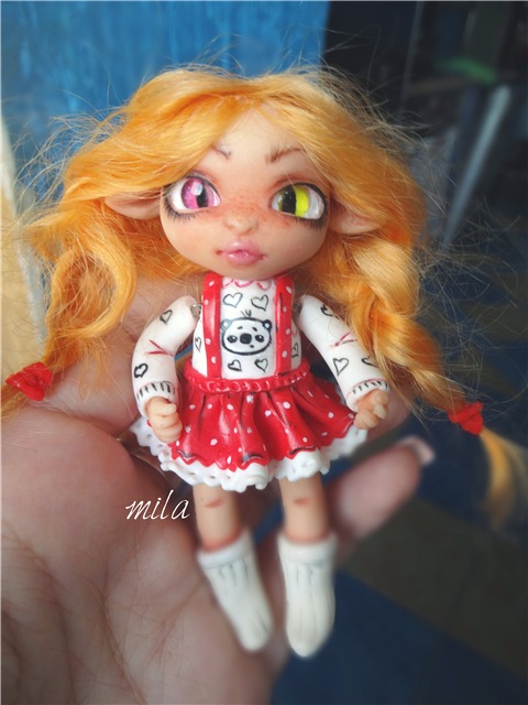 Новые авторские куклы из полимерной глины от Милы (фото 4)