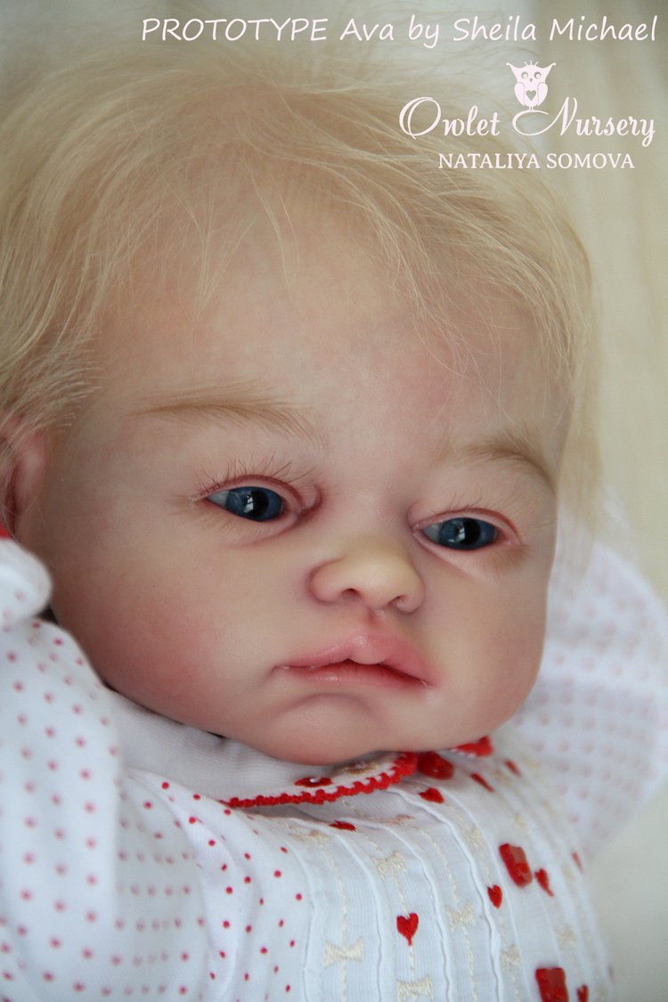 Сильвия - мой прототип Ava от скульптора Sheila Michael. Кукла реборн Наталии Сомовой
