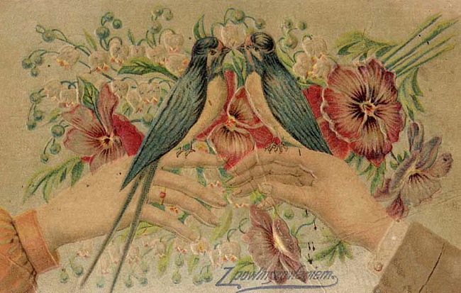 Старинные открытки с Денем Святого Валентина | Бэйбики Старинные открытки с Денем Святого Валентина