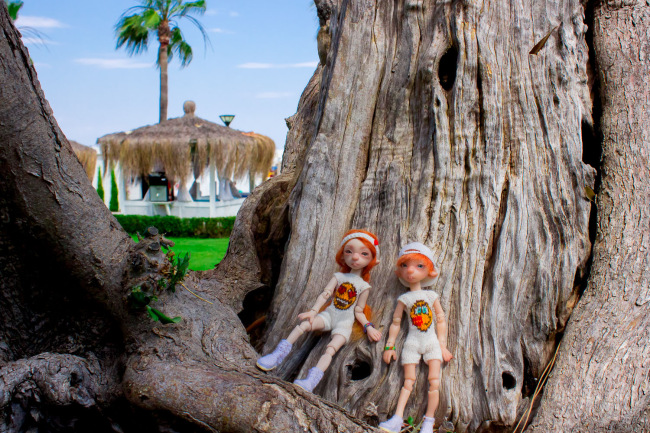 Мышулики в отпуске. Авторские куклы Лидии Снуль. BJTales