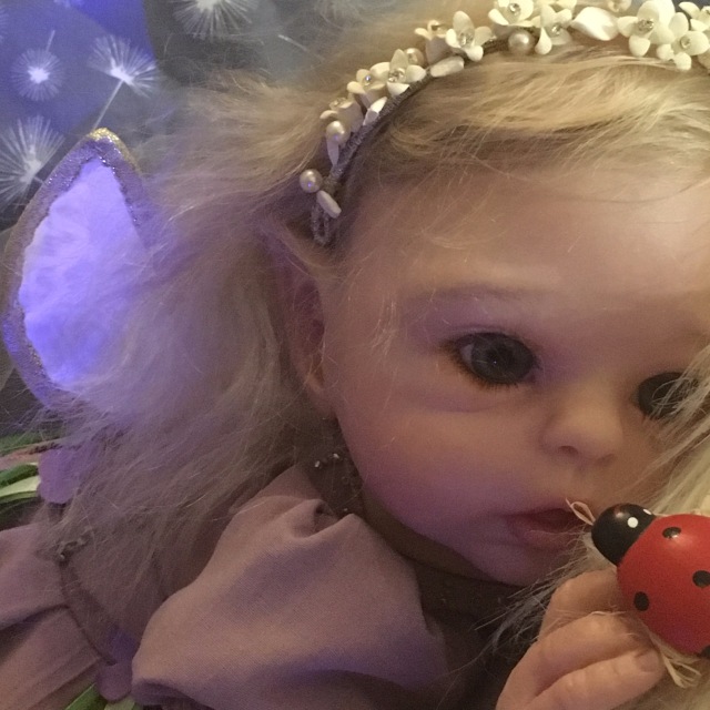 Цветочек-кукла реборн Элины Кудрявцевой