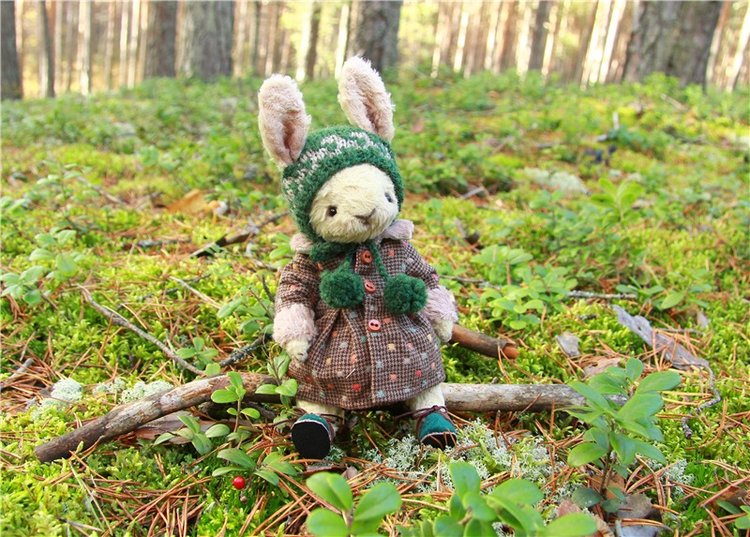 Зайка Зося. Авторская ручная работа Труничевой Ирины (фото 2)