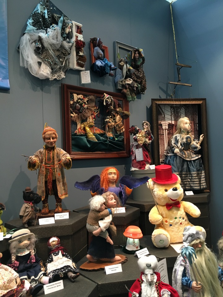 Выставка кукол в Гостином дворе - декабрь 2017 - мой взгляд - часть 2