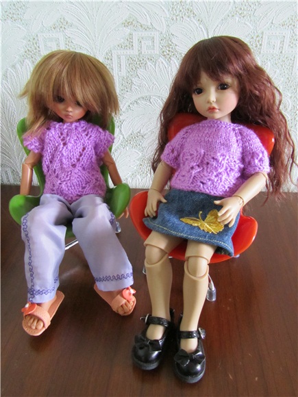 Сиреневое настроение | Бэйбики Сиреневое настроение — Одежда и обувь для кукол BJD (БЖД): 1/3