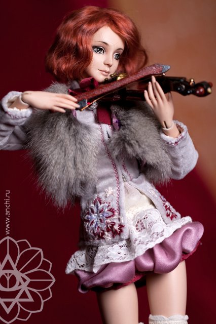 Аристократки Анны Линбергер. Авторские куклы Anchi