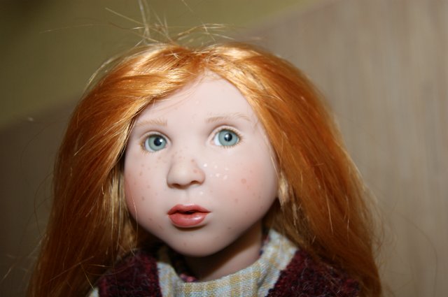 Коллекционная кукла Amelie - мое рыжее облачко