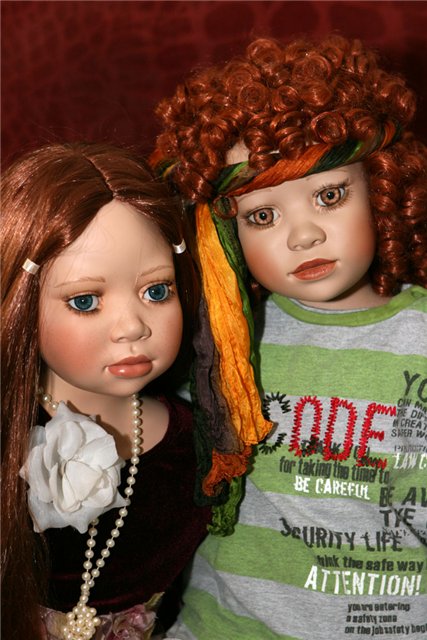 Мейси, виниловая девочка, с которой можно играть смело, и моя семейка Оранжей (фото 3)