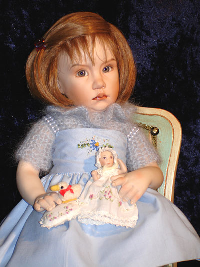 Замечательная коллекция кукол известного мастера. Авторские куклы Beatrice Perini dolls, Беатрис Перини