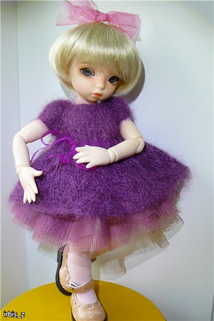 Фиолетовая Снежинка или Новый образ Миланки (LittleFee Leah) | Бэйбики Фиолетовая Снежинка или Новый образ Миланки (LittleFee Leah) (фото 4)