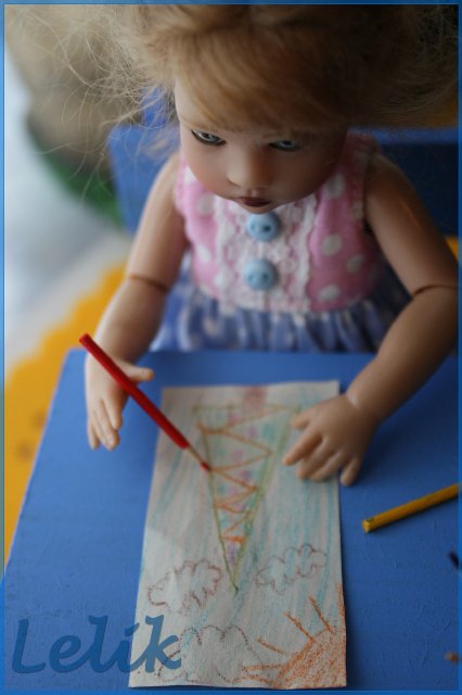 Пишем письмо деду морозу, или парта для девчонок